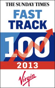 Sunday Times Fast track 100 - 2013